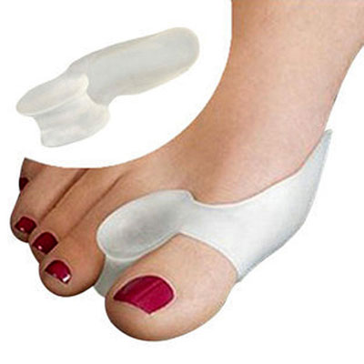 Big Toe Straightener Thumb Valgus Protector Silicone Gel Foot Fingers Toe Separator Bunion Adjuster Feet Pads Relief Foot Pain