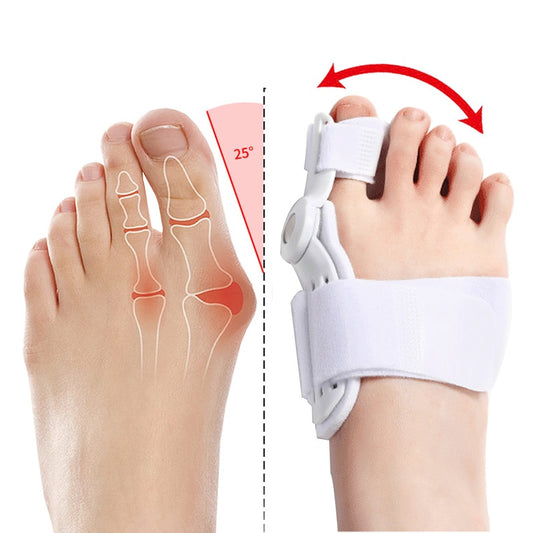 Hallux Valgus Corrector  Bunions  For Toes Corrector Foot Finger Separator Toe Separator Foot Care Haluksy Bunion Corrector