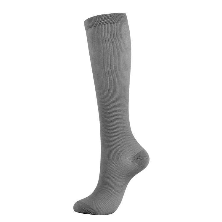 Cycling Compression Stockings Flying Pregnancy Swelling Sports Socks Men And Women Hiking Running Socks 20-30 MmHg