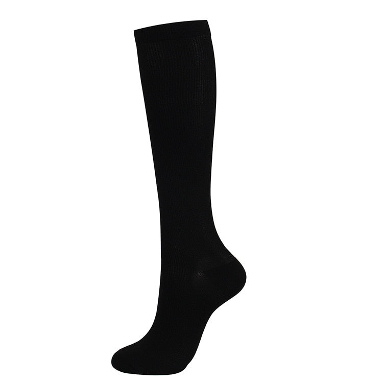 Cycling Compression Stockings Flying Pregnancy Swelling Sports Socks Men And Women Hiking Running Socks 20-30 MmHg