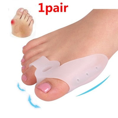 Bunion Corrector Gel Pad Stretcher Nylon Hallux Valgus Protector Guard Toe Separator Orthopedic Straightener Foot Care Tool