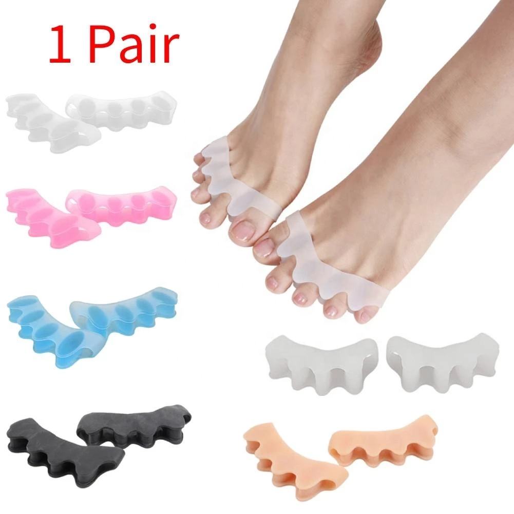 Silicone Toes Separator Bunion Bone Ectropion Adjuster Toes Outer Appliance Foot Care Tools Hallux Valgus Corrector