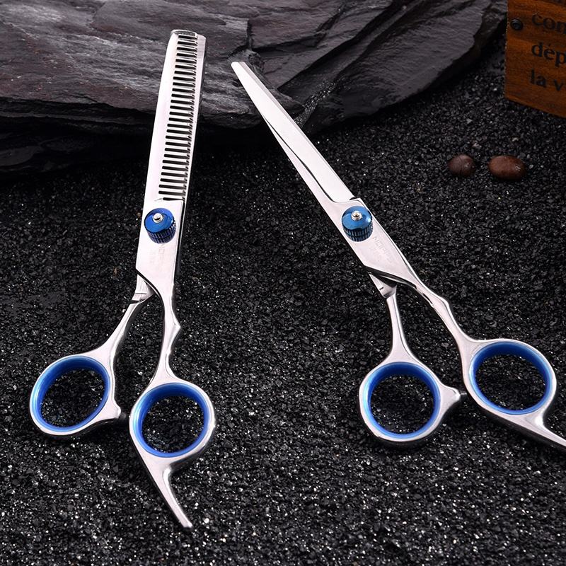 Hair Scissor set home use Hair Hairdressing Scissors Kit Hair Clipper Razor Thinning cutting Scissor Barber haircut set