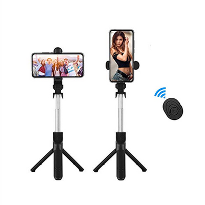 Extendable Selfie Stick Tripod with Wireless Remote and Tripod Stand Selfie