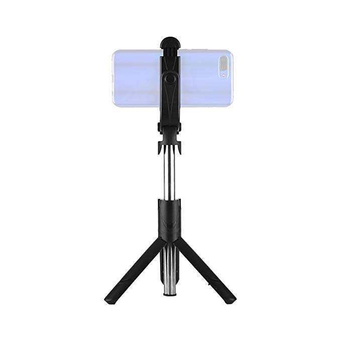 Extendable Selfie Stick Tripod with Wireless Remote and Tripod Stand Selfie