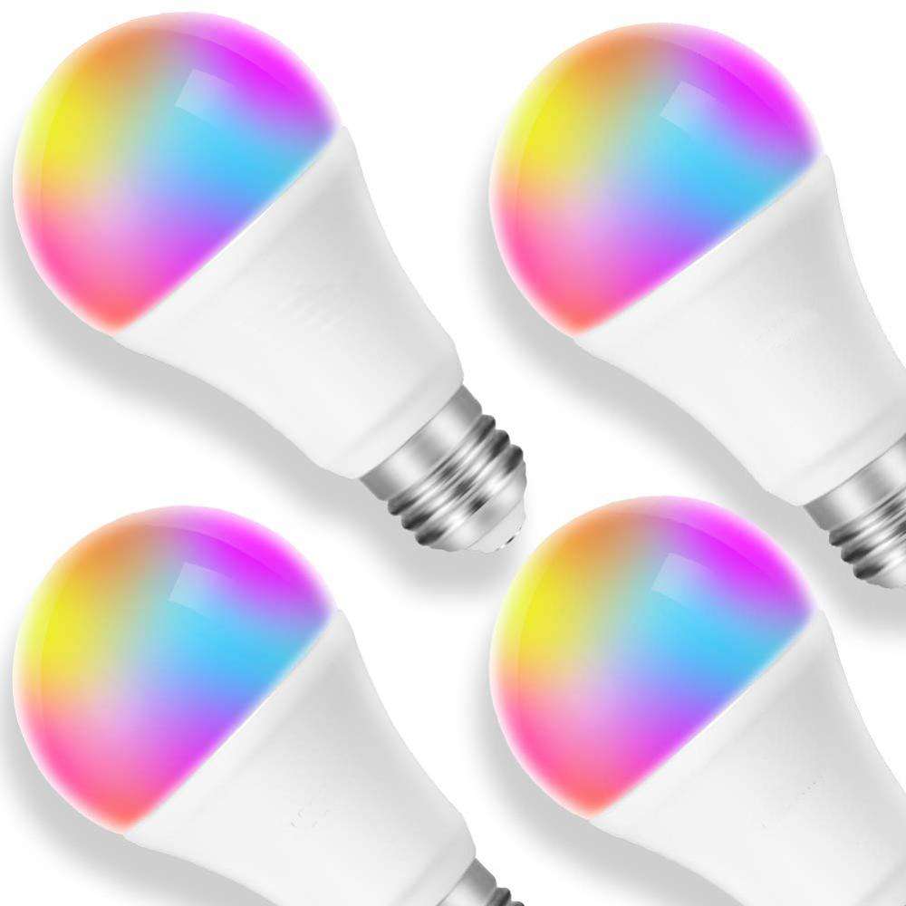 Smart Control RGB Dimming Led Blub 9w wifi smart bulb lights with tuya alexa google