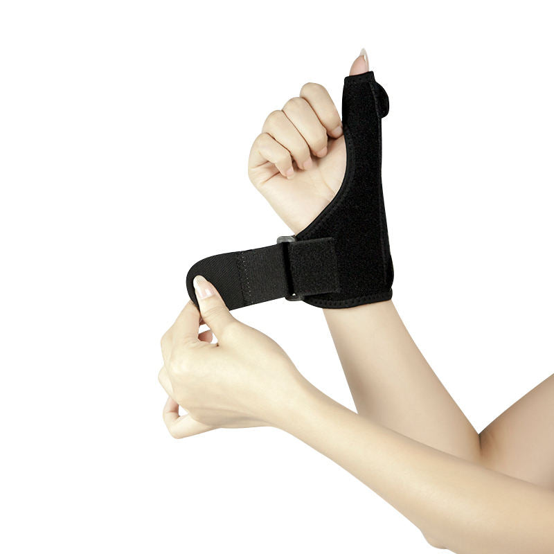 Breathable Net Sports Finger Wrist Bracer Plate to Support the Prevention of Finger Sprain fit for Left & Right Hand Side