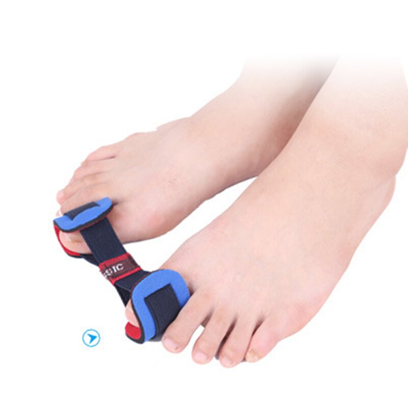 Hallux Valgus Corrector Elastic Belt Big Toe Separator Bunion Splint Recovery Training Brace Straightener Feet Care Tool