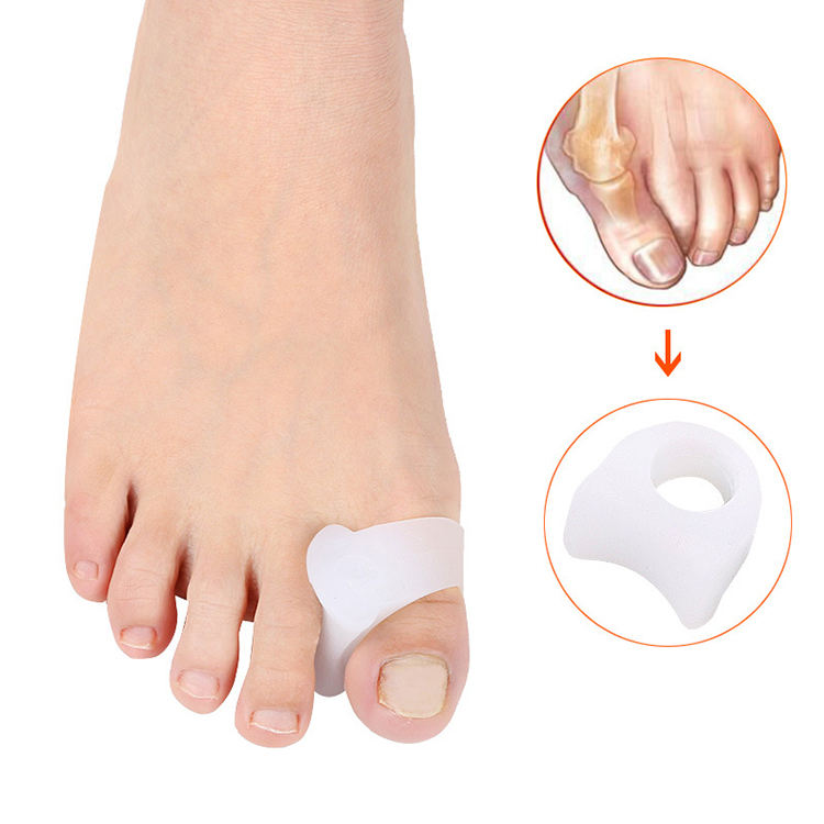 Sebs bunions corrector overlapping hammer straightening big toe alignment spacer gel toe separators