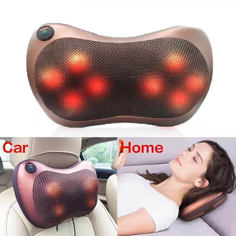 Electric Head Massage Pillow Relax Vibrator