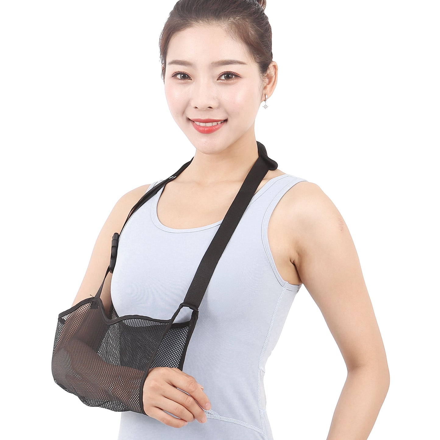 Mesh Arm Sling support adults and kids shoulder arm immobilizer medical quality broken elbow recovery