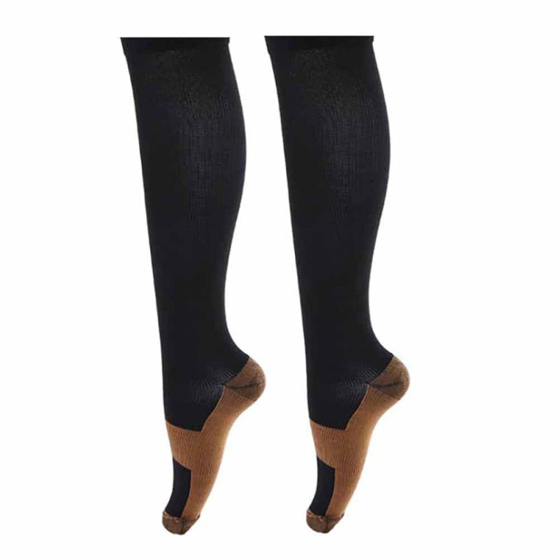 Cycling Compression Stockings Flying Pregnancy Swelling Sports Socks Men And Women Hiking Running Socks 20-30 MmHg