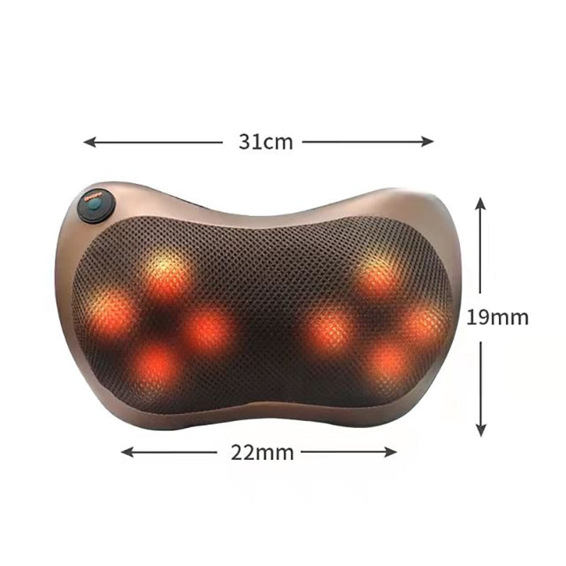 Electric Head Massage Pillow Relax Vibrator