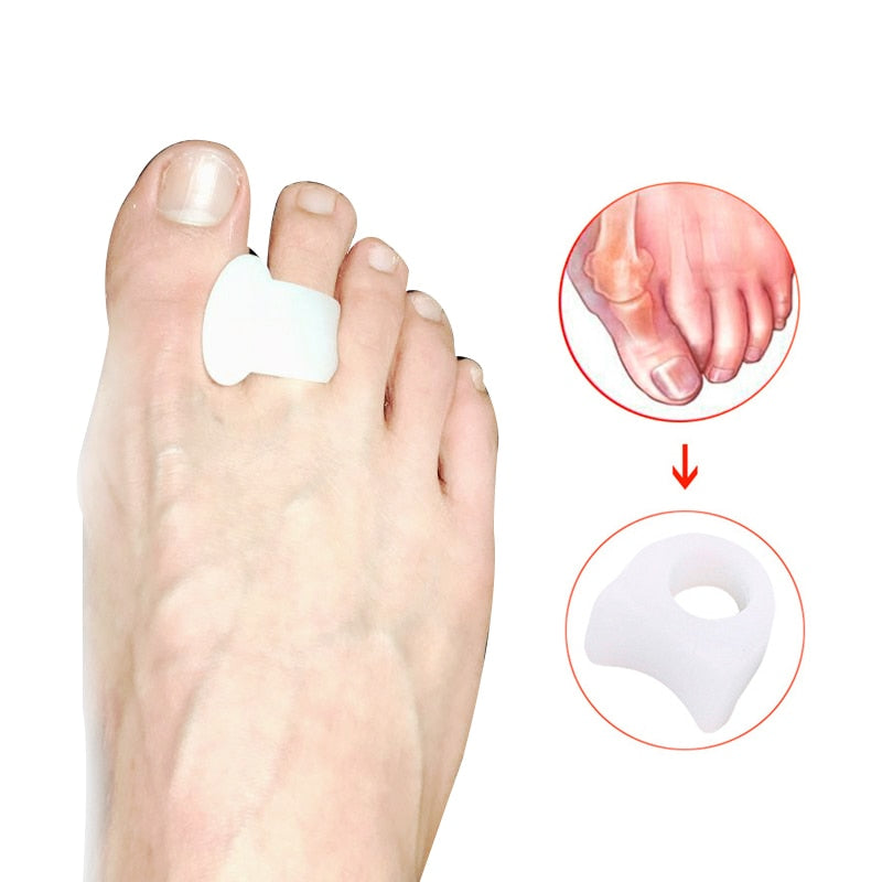 Bunion Corrector Gel Pad Stretcher Nylon Hallux Valgus Protector Guard Toe Separator Orthopedic Straightener Foot Care Tool