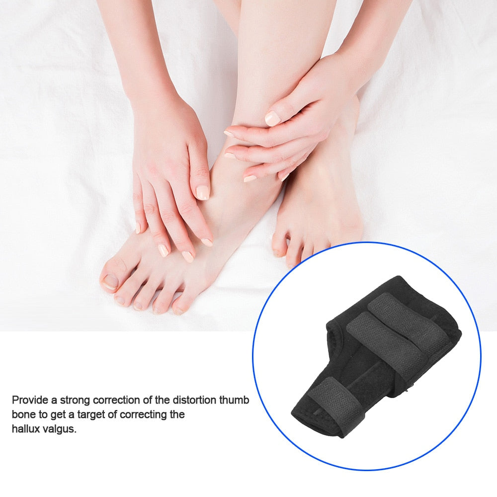 Bunion Corrector Toe Separator Splint Correction System Device Hallux Valgus Foot Care Pedicure Orthotics Hammer Crooked Big Toe Straightener Straightening Separator Bunion Relief Foot Sleeves