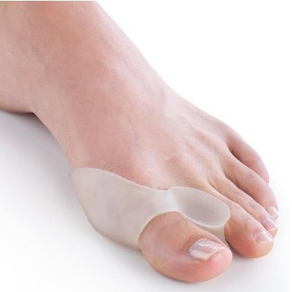 Silicone Gel Thumb Corrector Bunion Foot Toe Hallux Valgus Protector Separator Finger Straightener Adjuster Foot Care Tool