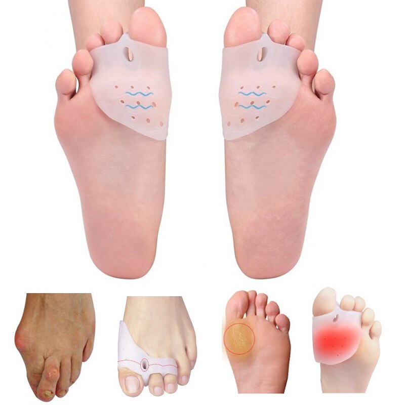 Hallux Valgus Bunion Corrector Adjustable Toe Protector Orthopedic Bone Thumb Big Toes Separators Splint Feet Straightener 2 pcs