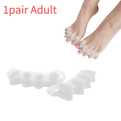 Protective Finger Separator Toe Separator Suitable Bunion Corrector Material Soft Gel Straightener Spacers Stretchers Tool