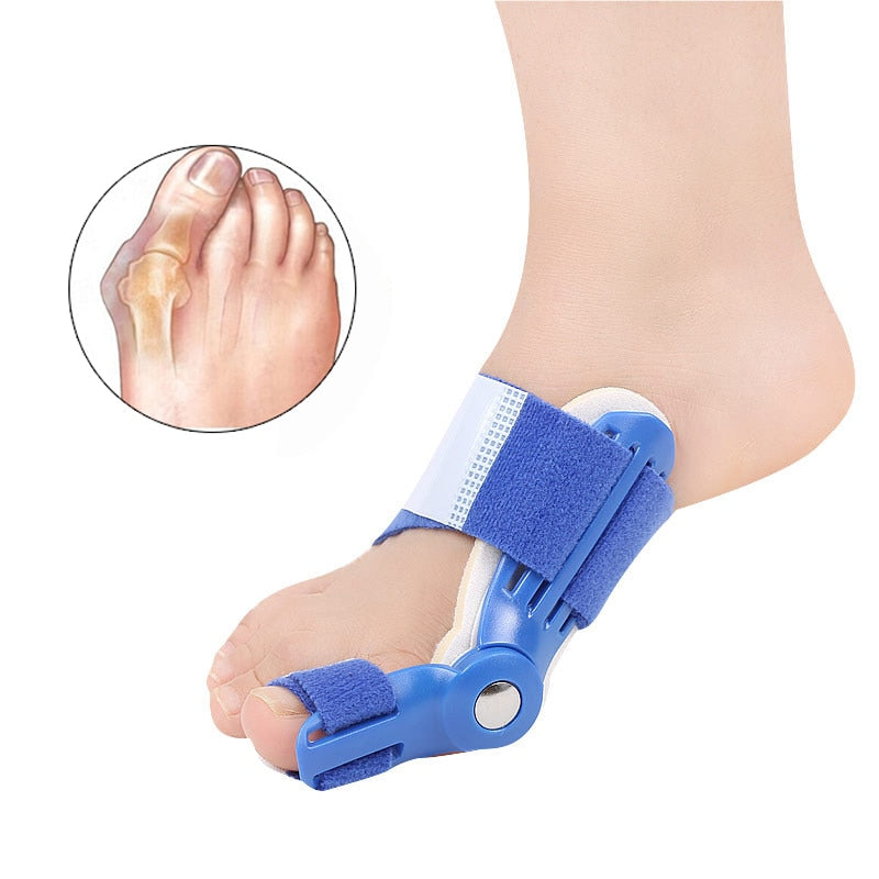 Hallux Valgus Bunion Corrector Adjustable Toe Protector Orthopedic Bone Thumb Big Toes Separators Splint Feet Straightener 2 pcs