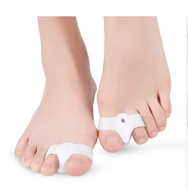 Hallux Valgus Bunion Corrector Adjustable Toe Protector Orthopedic Bone Thumb Big Toes Separators Splint Feet Straightener 2 pcs