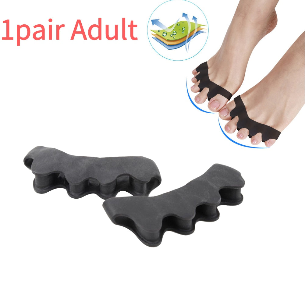 Protective Finger Separator Toe Separator Suitable Bunion Corrector Material Soft Gel Straightener Spacers Stretchers Tool