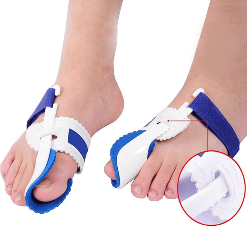 Hallux Valgus Bunion Corrector Adjustable Toe Protector Orthopedic Bone Thumb Big Toes Separators Splint Feet Straightener 2 pcs