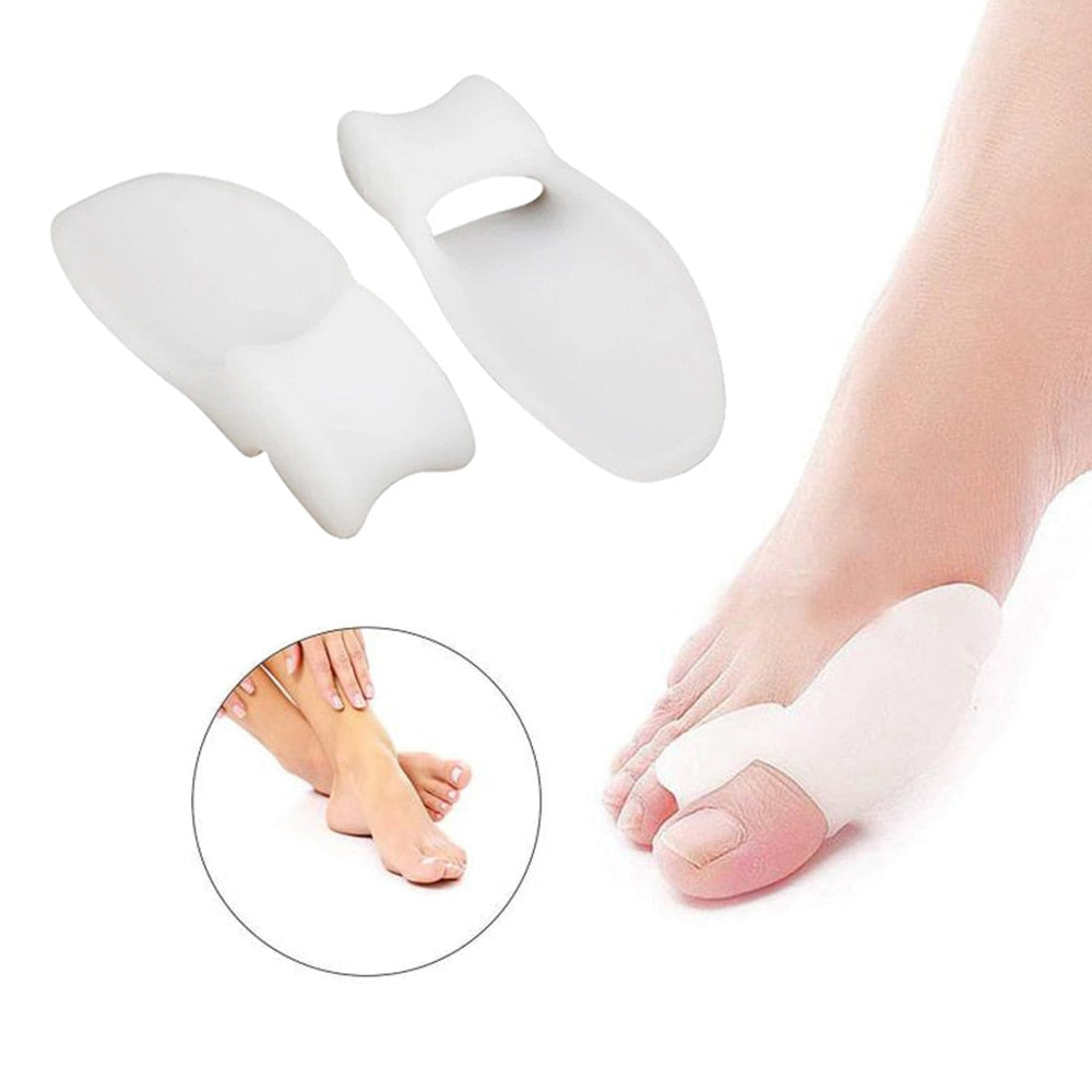 Silicone Gel Thumb Corrector Bunion Foot Toe Hallux Valgus Protector Separator Finger Straightener Adjuster Foot Care Tool